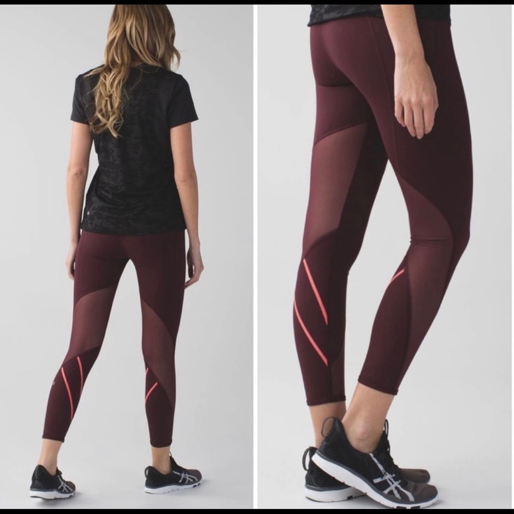Lululemon mesh leggings size 2